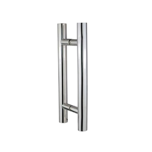 1 Pair Stainless Steel Round Inline Bar Handles